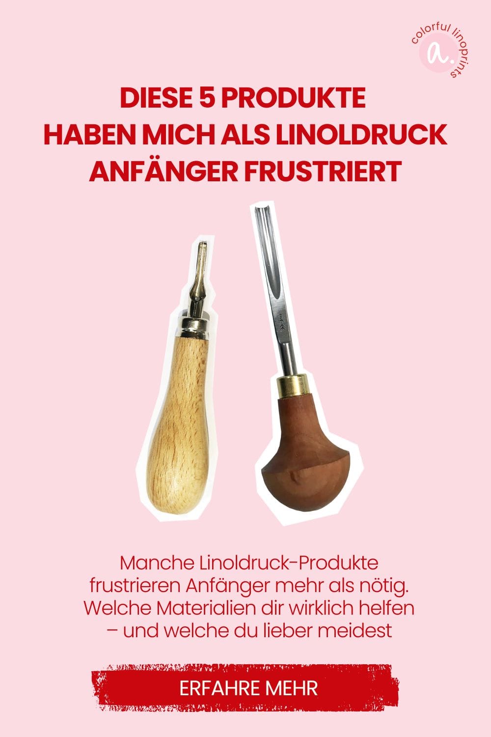 frust durch linoldruck produkte