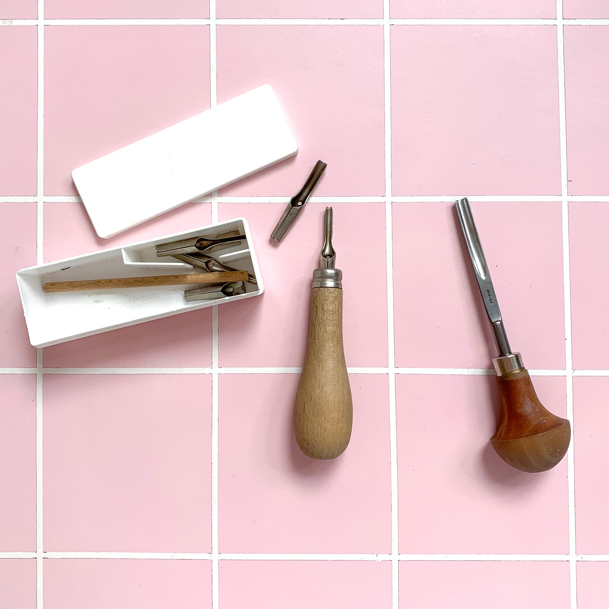 linoldruck messer schnitzwerkzeug