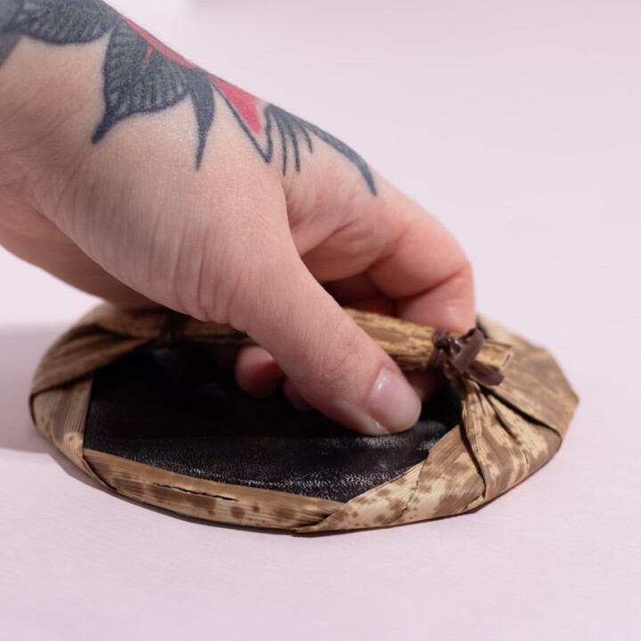 Linoldruck Handreiber Presse