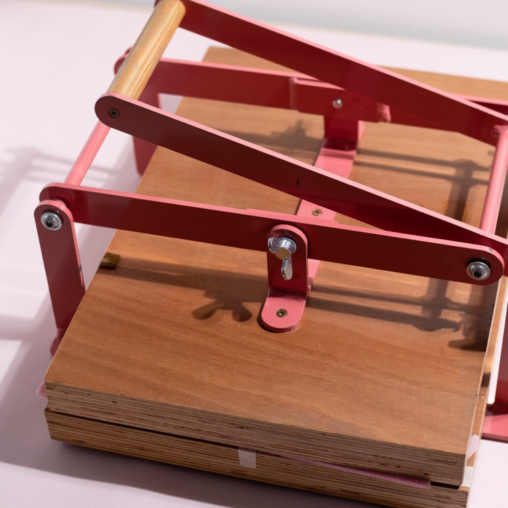 Linolschnitt Presse Woodzilla