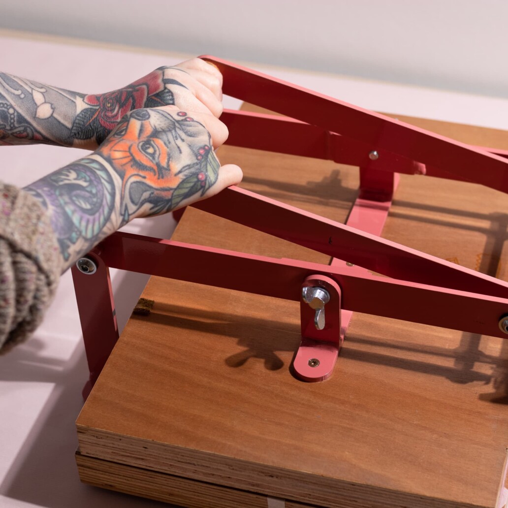 printmaking press woodzilla