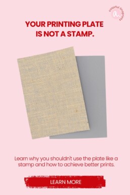 printing plate stamp