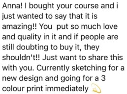 linocut online course feedback