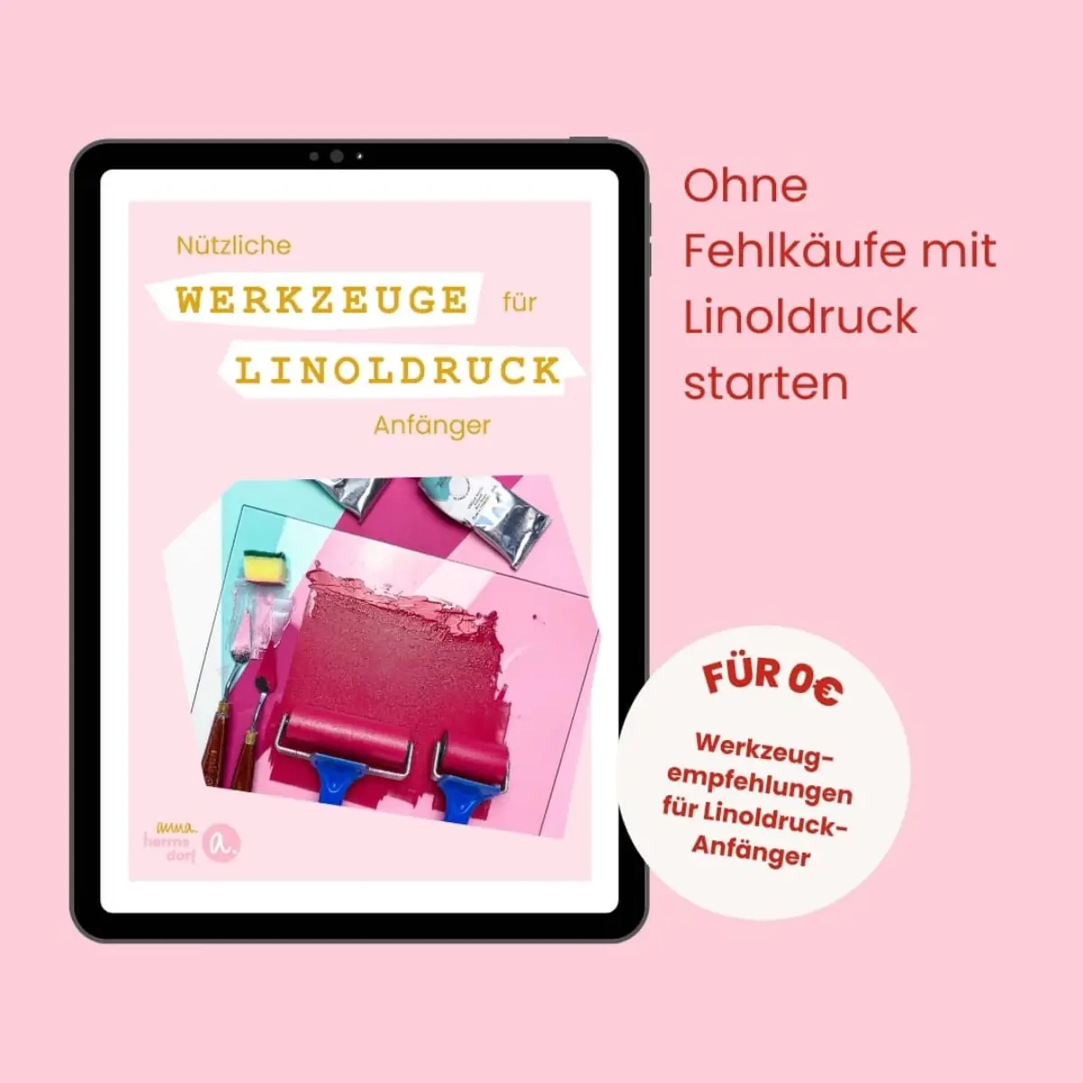 Linoldruck Werkzeugliste