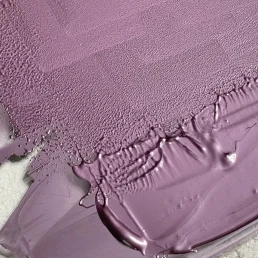 metallic linocut ink mixing silver magenta